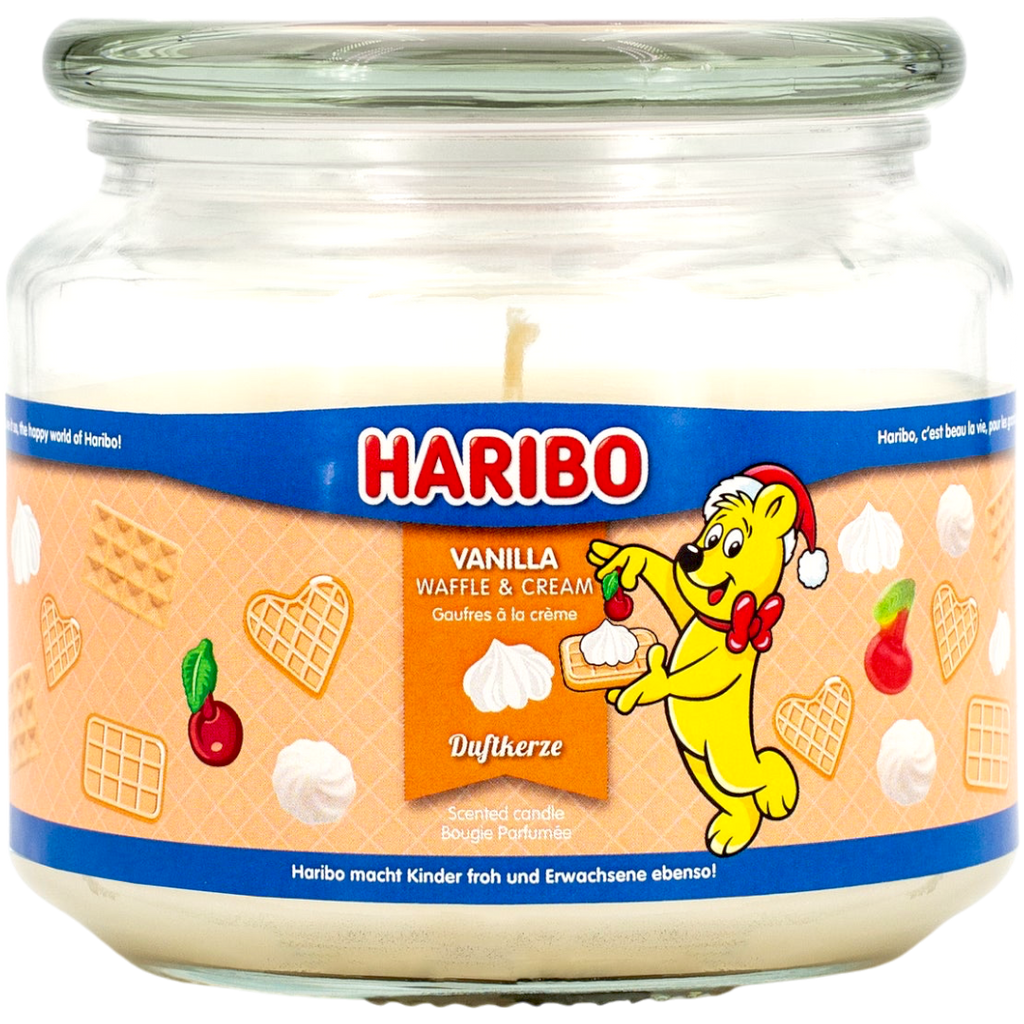 Haribo Vanilla Waffle Cream Scented Candle - 10.58oz (300g)