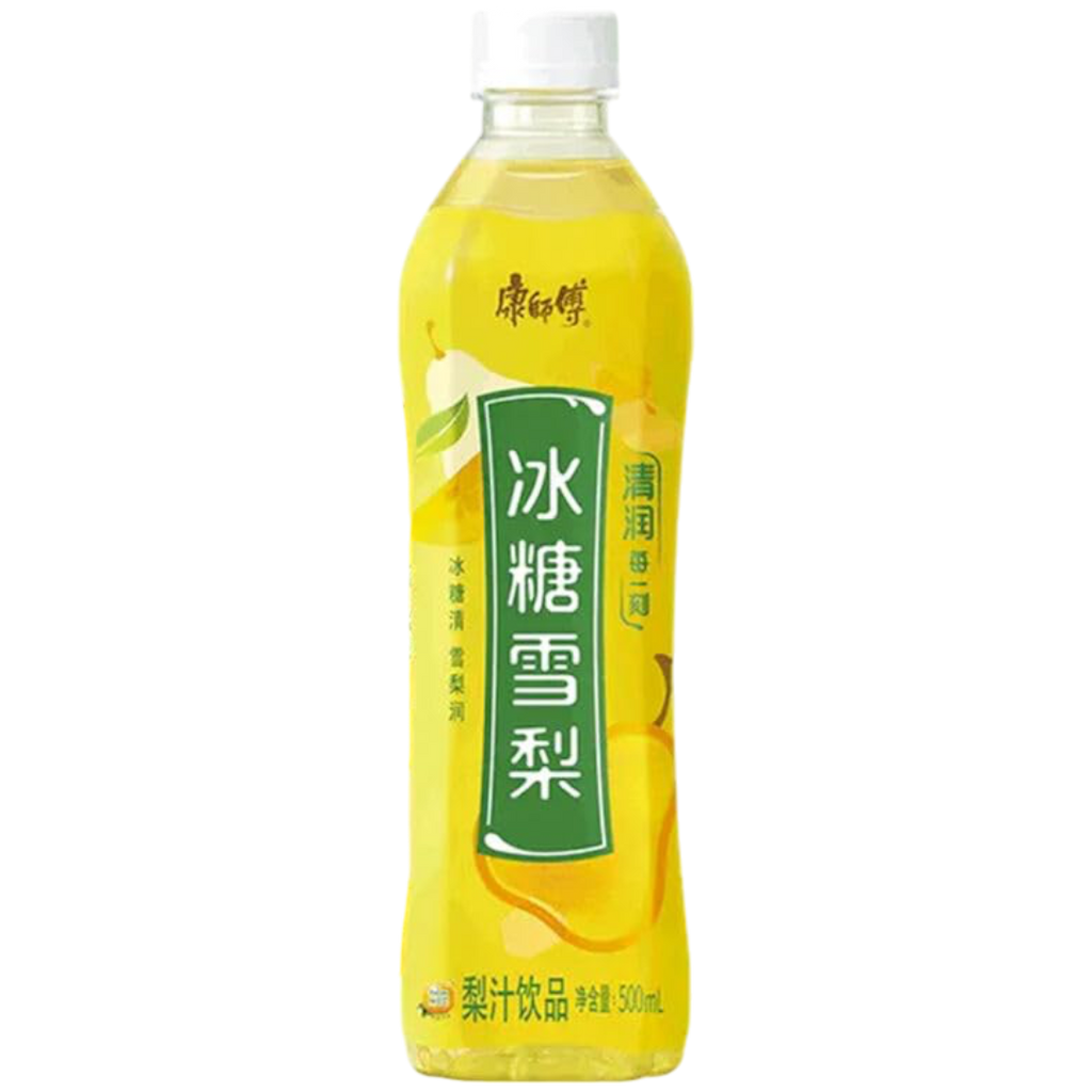 Master Kong Pear Juice with Rock Sugar (China) - 16.9fl oz (500ml)