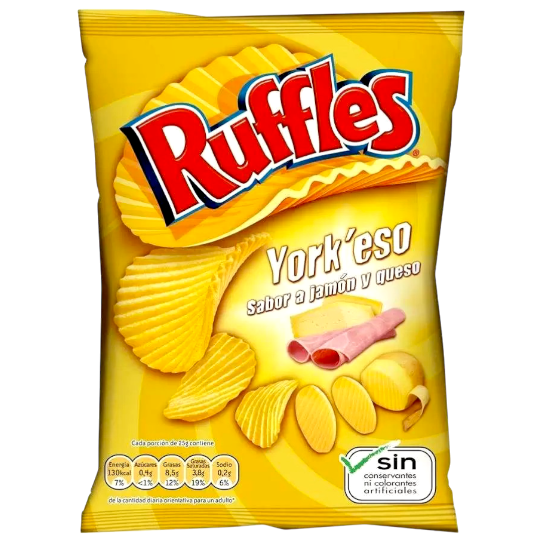 Ruffles York'eso (Ham & Cheese) Potato Chips - 5.64oz (160g)