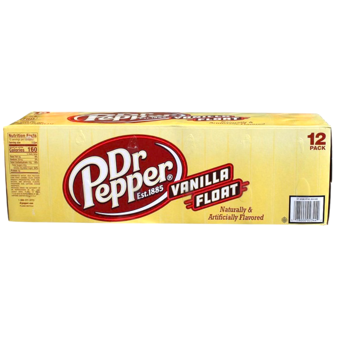 Dr Pepper Vanilla Float (Limited Edition) - 12fl.oz (355ml)