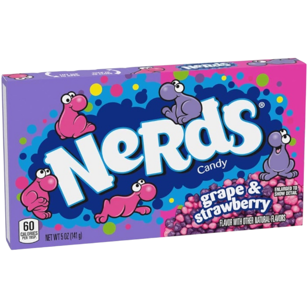 Nerds Grape & Strawberry Theatre Box - 5oz (141g)