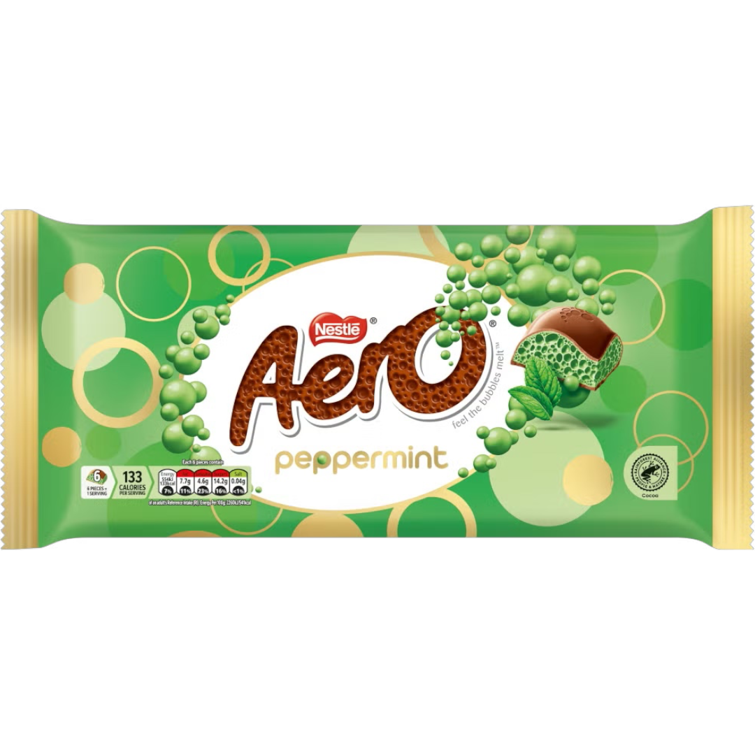 GIANT Aero Peppermint Chocolate Block - 10.4oz (295g)