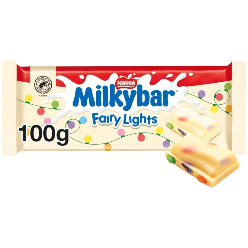 Milkybar Fairy Lights White Chocolate Bar - 3.5oz (100g)