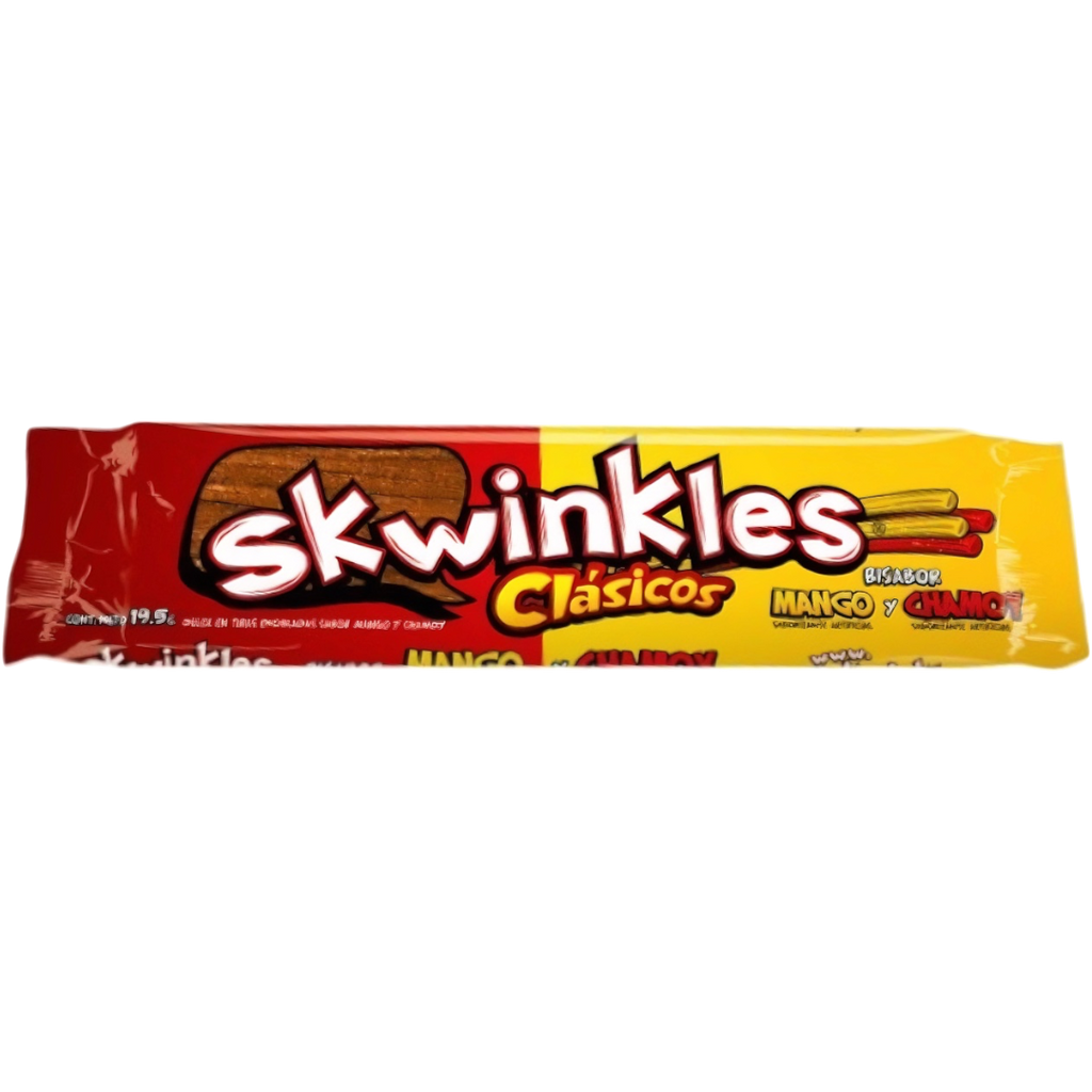 Skwinkles Clásicos Chamoy & Mango - 0.68oz (19.5g) | Poppin Candy