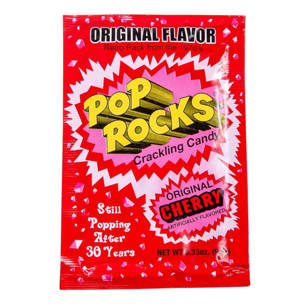 Pop Rocks Original Cherry - 0.33oz (9.5g) – Poppin Candy