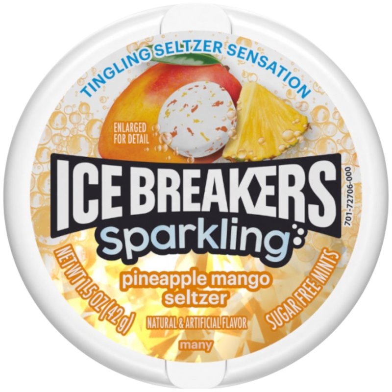 Ice Breaker Mints Pineapple Mango Sugar Free - 1.5oz (42g)