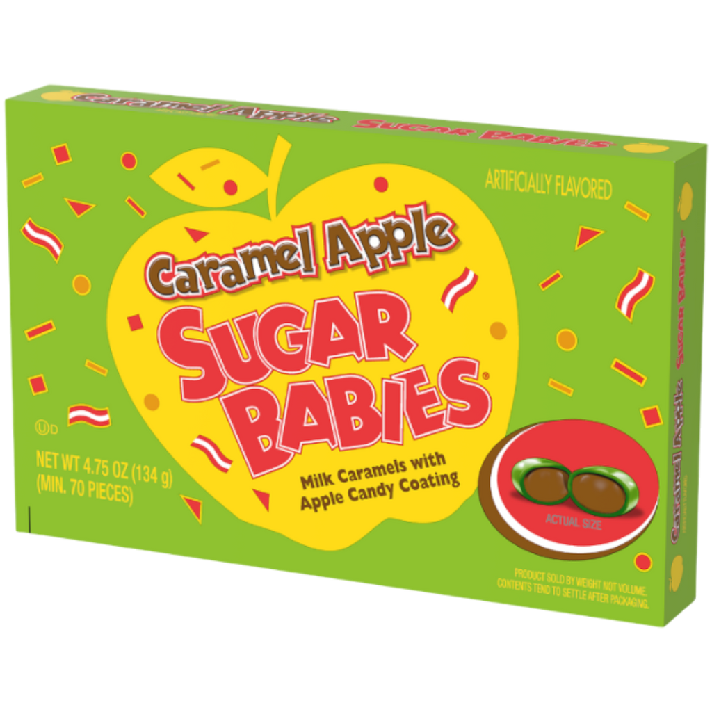 Charms Caramel Apple Sugar Babies Theatre Box - 4.75oz (134g)