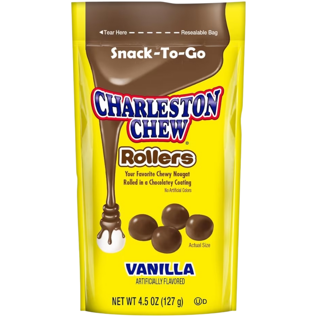 Charleston Chew Chocolate Vanilla Rollers - 4.5oz (127g)