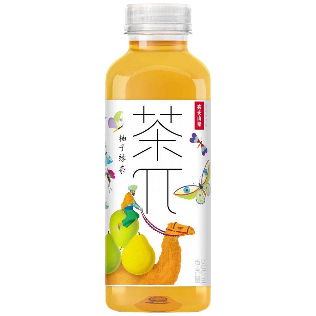 Nongfu Spring Pomelo Green Tea (China) - 16.9fl oz (500ml)