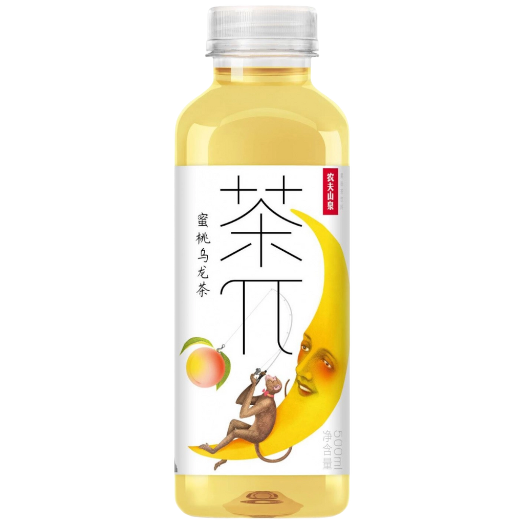 Nongfu Spring Peach Oolong Tea (China) - 16.9fl oz (500ml)