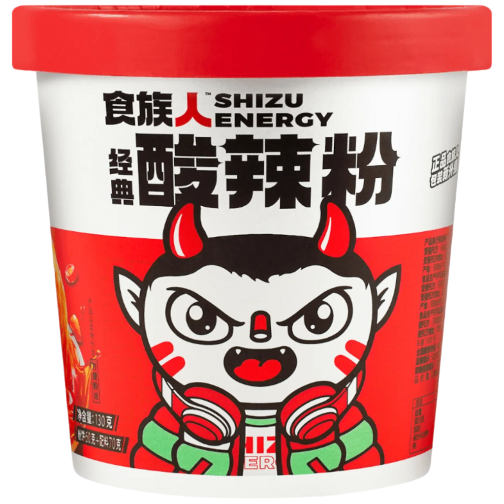 Shizu Energy Hot & Sour Noodle Pot - 4.58oz (130g)