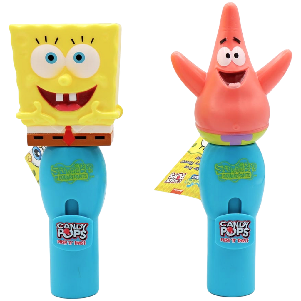 SpongeBob SquarePants Sugar Free Candy Pop (SINGLE) - 0.28oz (8g)