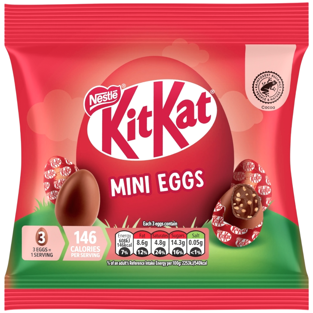 Kit Kat Milk Chocolate Mini Eggs Sharing Bag - 2.85oz (81g)