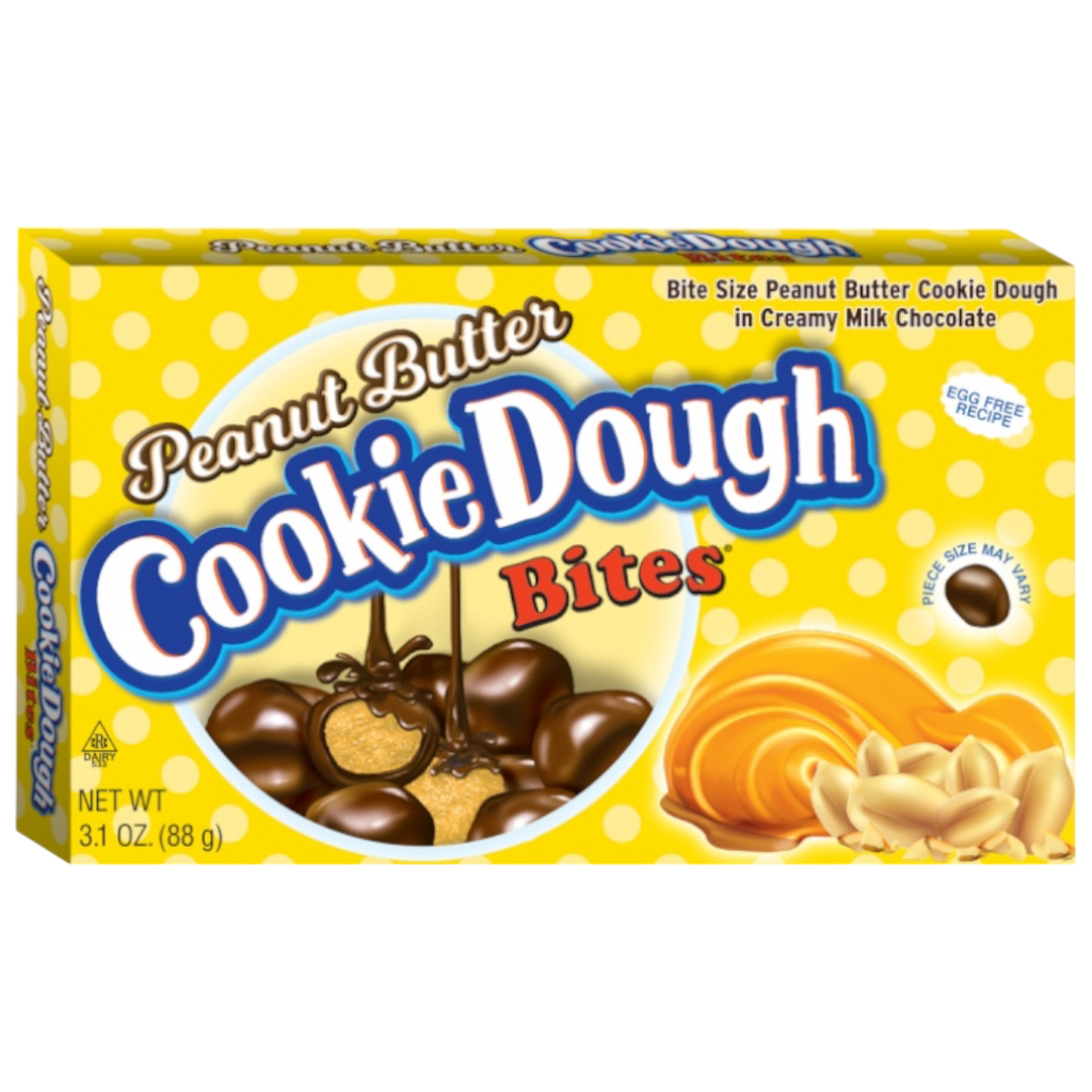 Cookie Dough Bites Peanut Butter Theatre Box - 3.1oz (88g)