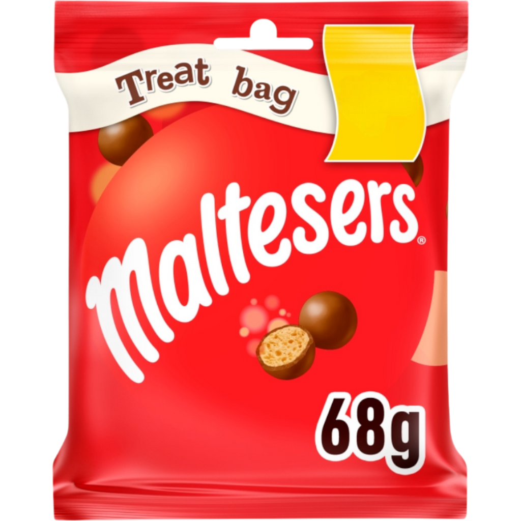 Maltesers Milk Chocolate & Honeycomb Bites Treat Bag - 2.3oz (68g)