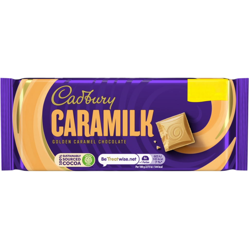 Cadbury Caramilk Golden Caramel Chocolate Bar - 2.82oz (80g)