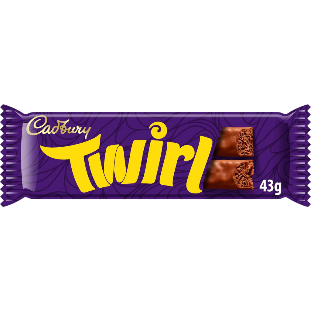 Cadbury Twirl Chocolate Bar - 1.5oz (43g)