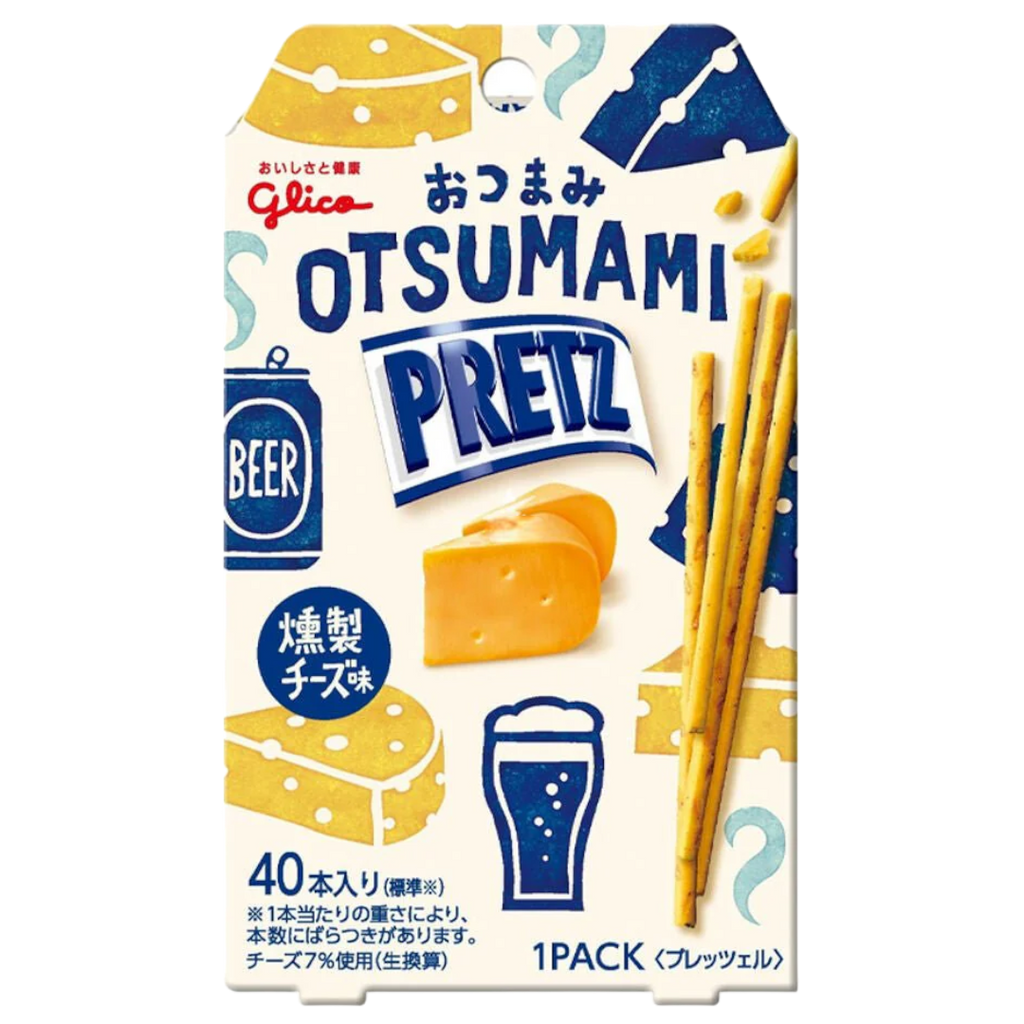 Glico Pretz Otsumami Smoked Cheese (Japan) - 0.84oz (24g)