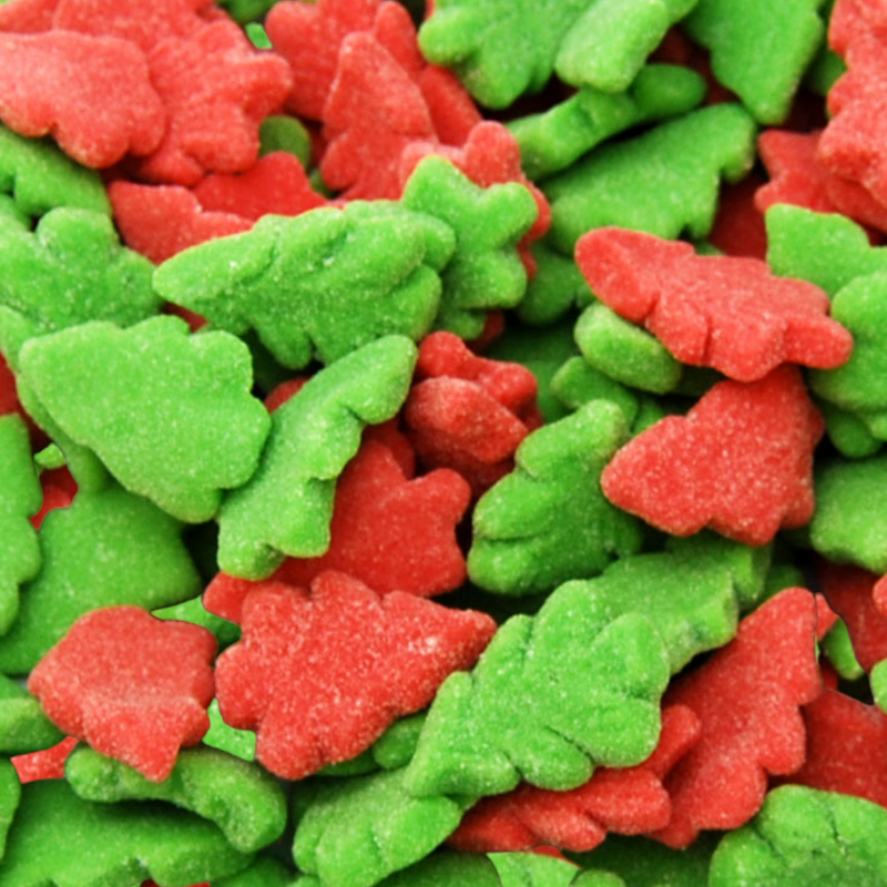 Fizzy Christmas Trees