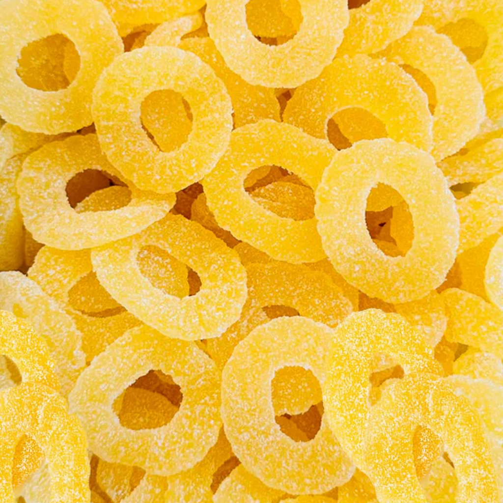 Sour Pineapple Rings | Poppin Candy