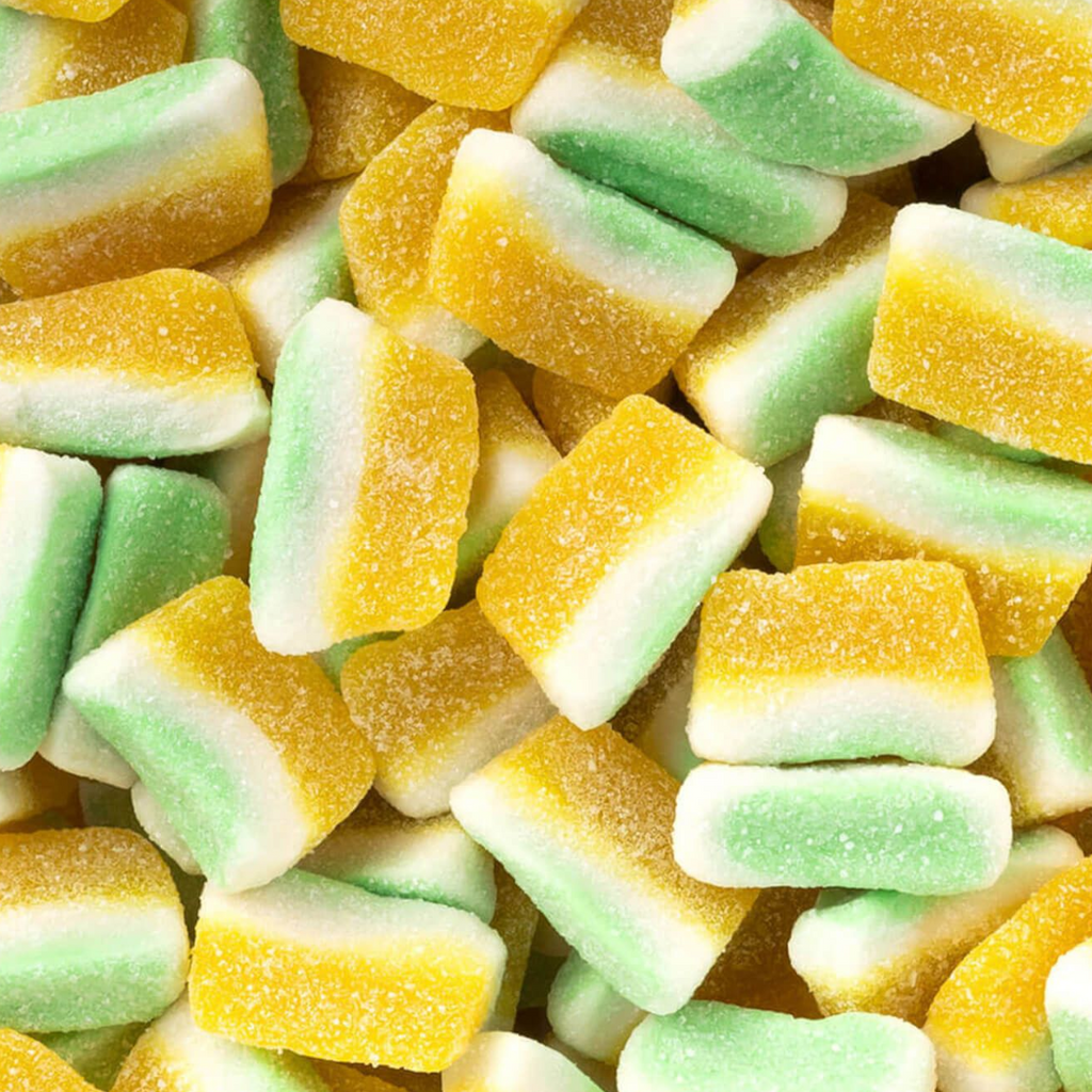 Fizzy Tropical Coconut Slices