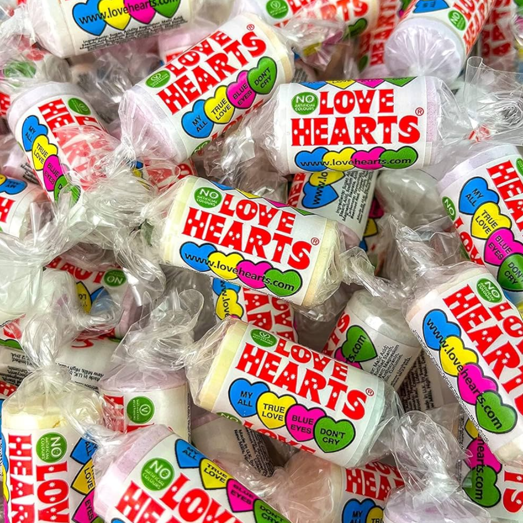 Love Hearts Mini Rolls