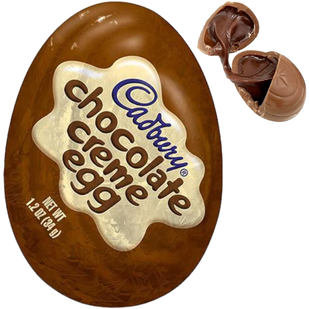 Cadbury Chocolate Creme Egg (USA) - 1.2oz (34g)