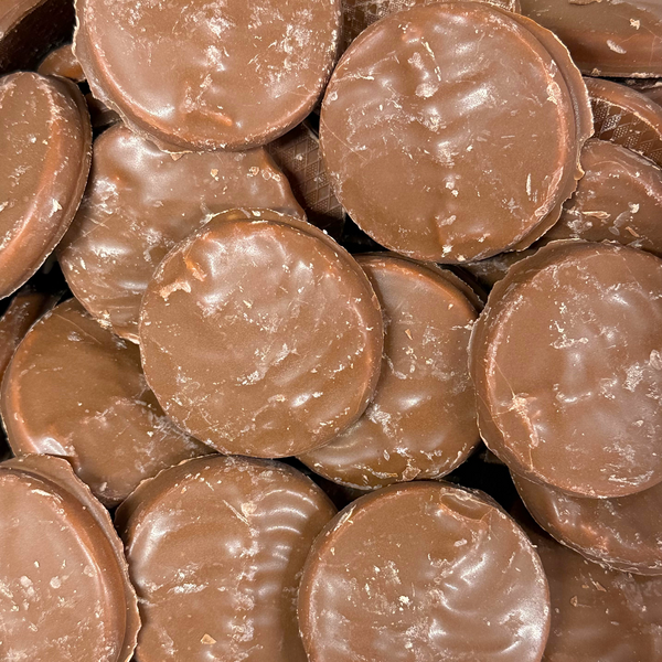 Chocolated-Coated Foam Discs