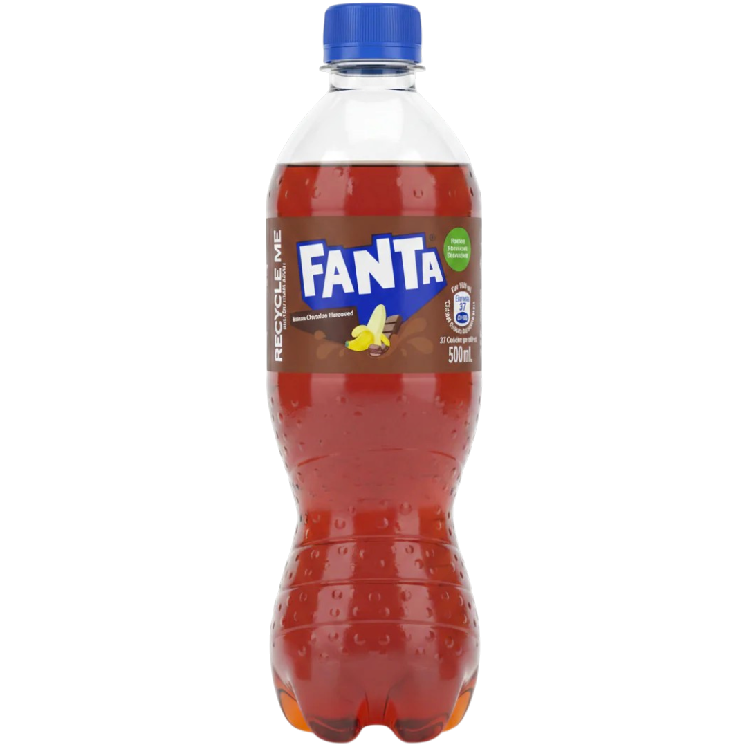 Fanta Banana Chocolate - 16.9fl.oz (500ml) – Poppin Candy