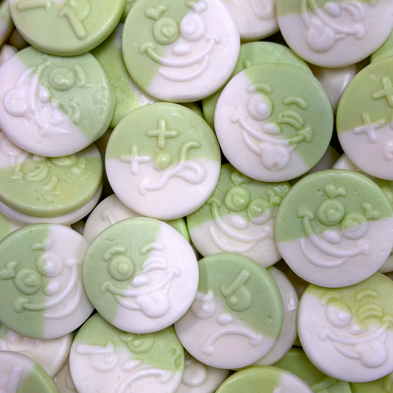 Apple Foam Smileys