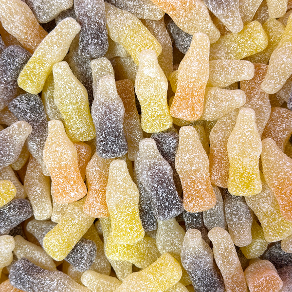 Sour Lemonade, Orangeade & Cola Bottles