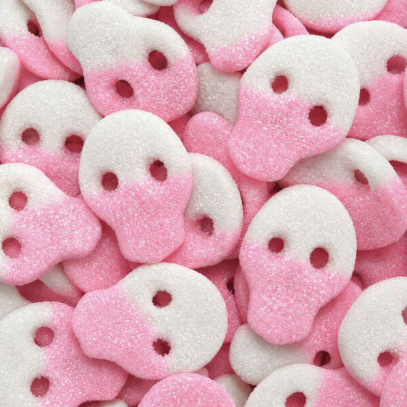 Sour Dragonfruit Swedish Skulls