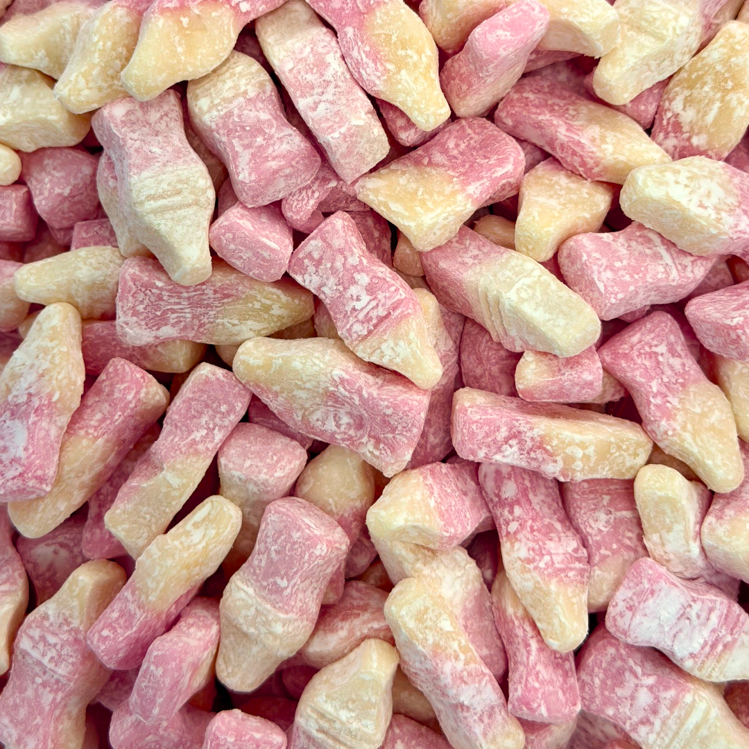 Retro Powdered Strawberry Milkshakes