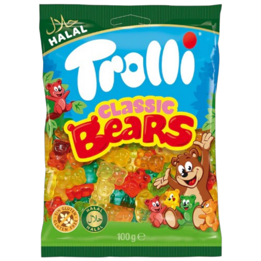 Trolli Gummy Bears Peg Bag - 3.5oz (100g)