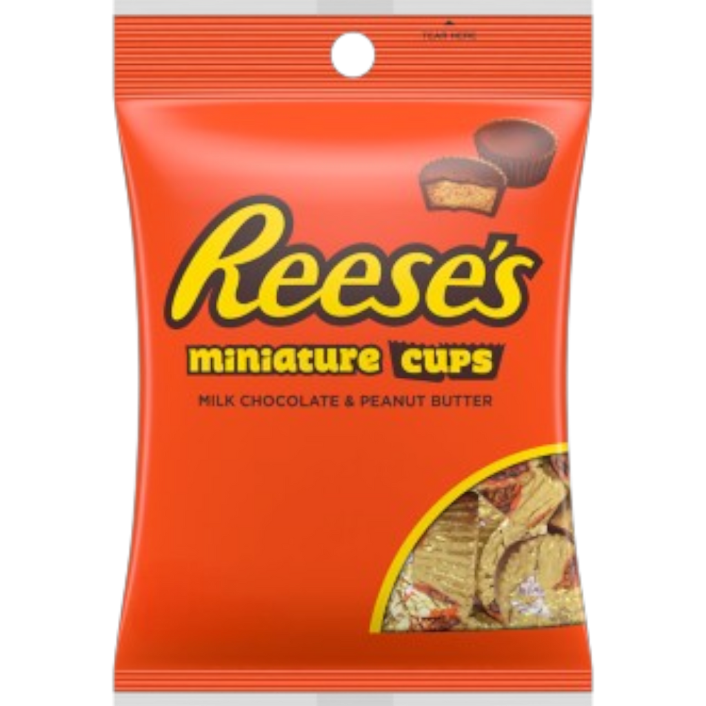 Reese's Peanut Butter Cup Miniatures Peg Bag - 4.62oz (131g)