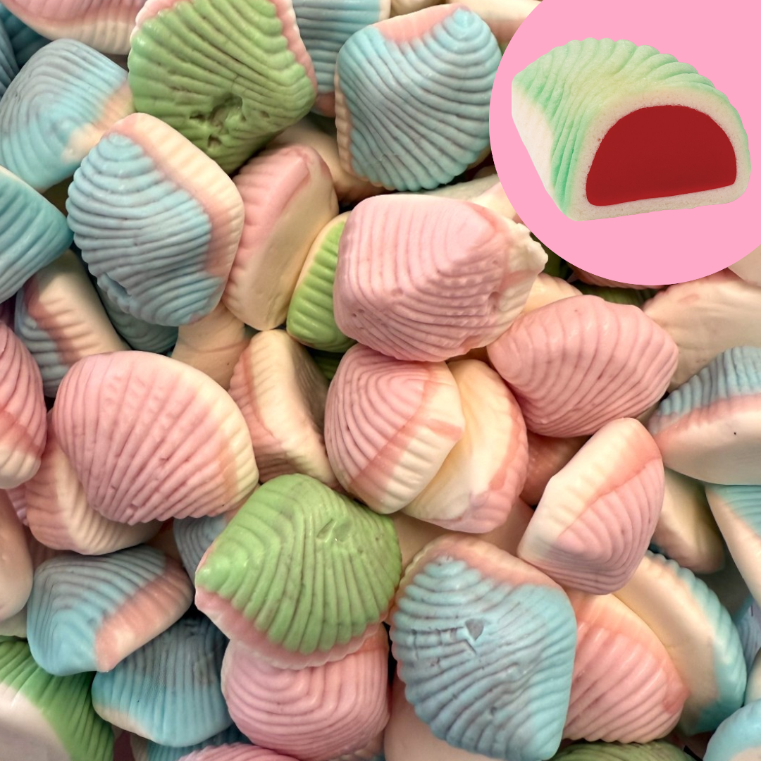 Jelly Filled Foam Shells – Poppin Candy
