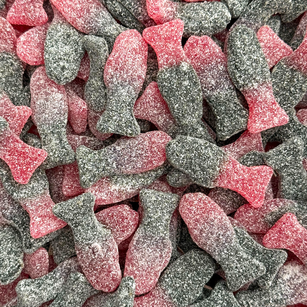 Sour Raspberry Liquorice Fish