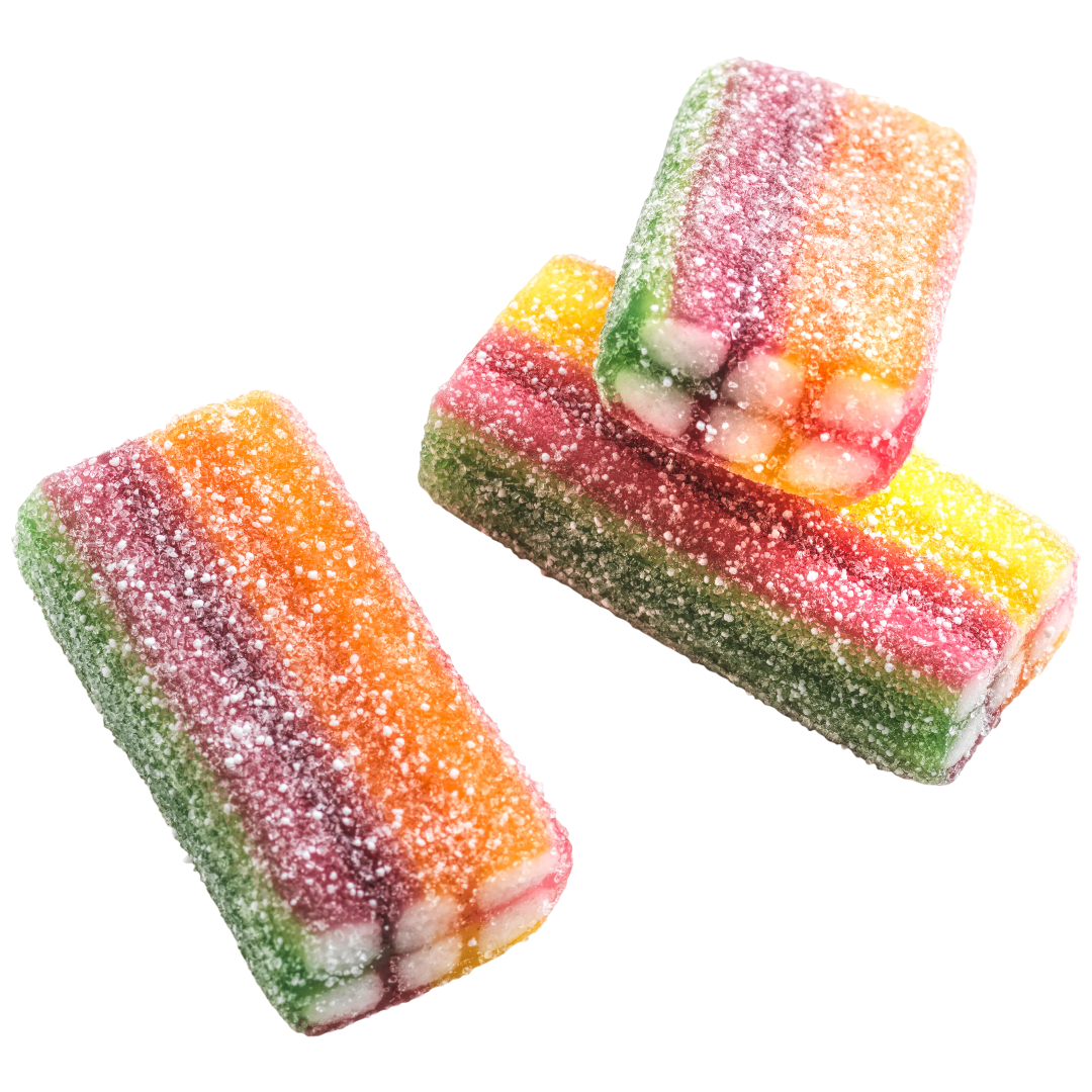 Haribo Sour Rainbow Pixel Bricks