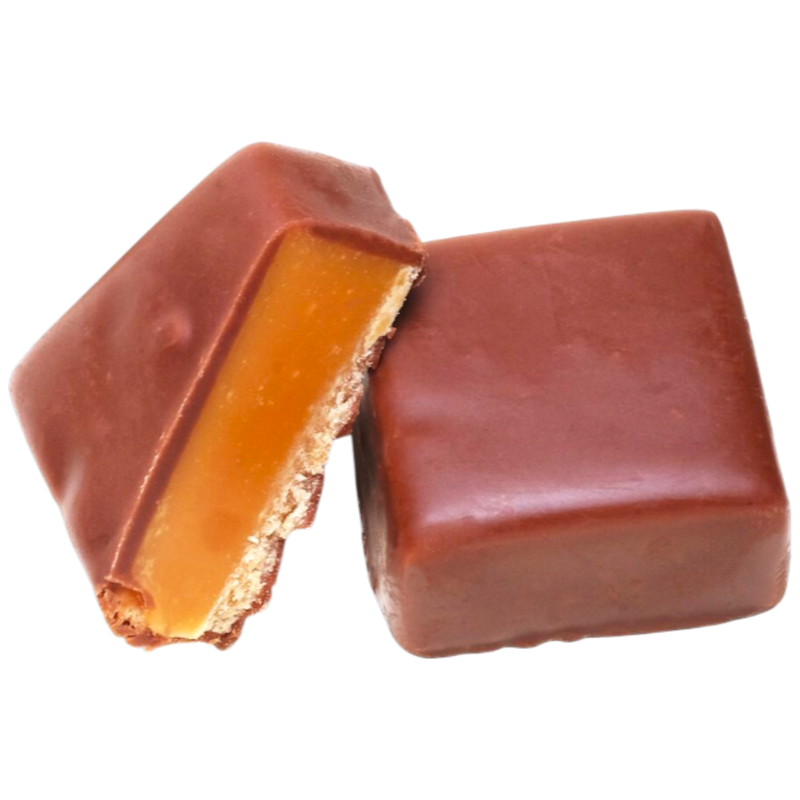 Milk Chocolate Coated Fudge