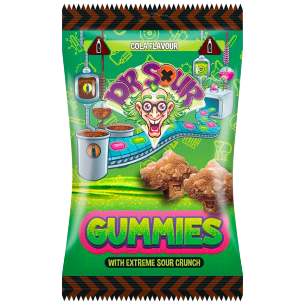 Dr Sour Extreme Sour Gummies Cola Flavour - 7.1oz (200g)