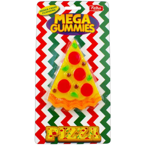 Mega Gummies Giant Pizza Slice - 4.23oz (120g) – Poppin Candy