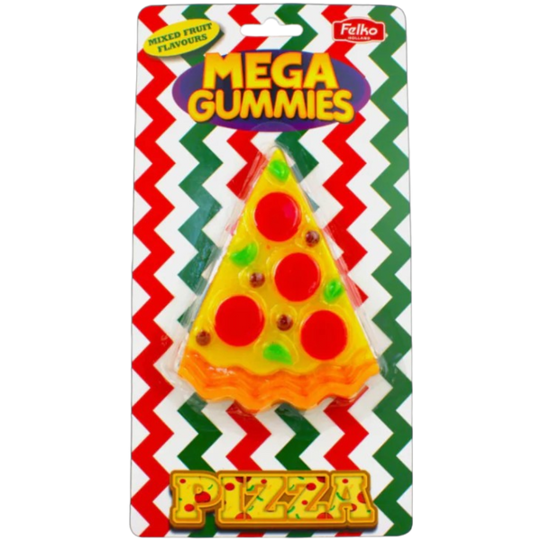 Mega Gummies Giant Pizza Slice - 4.23oz (120g) – Poppin Candy