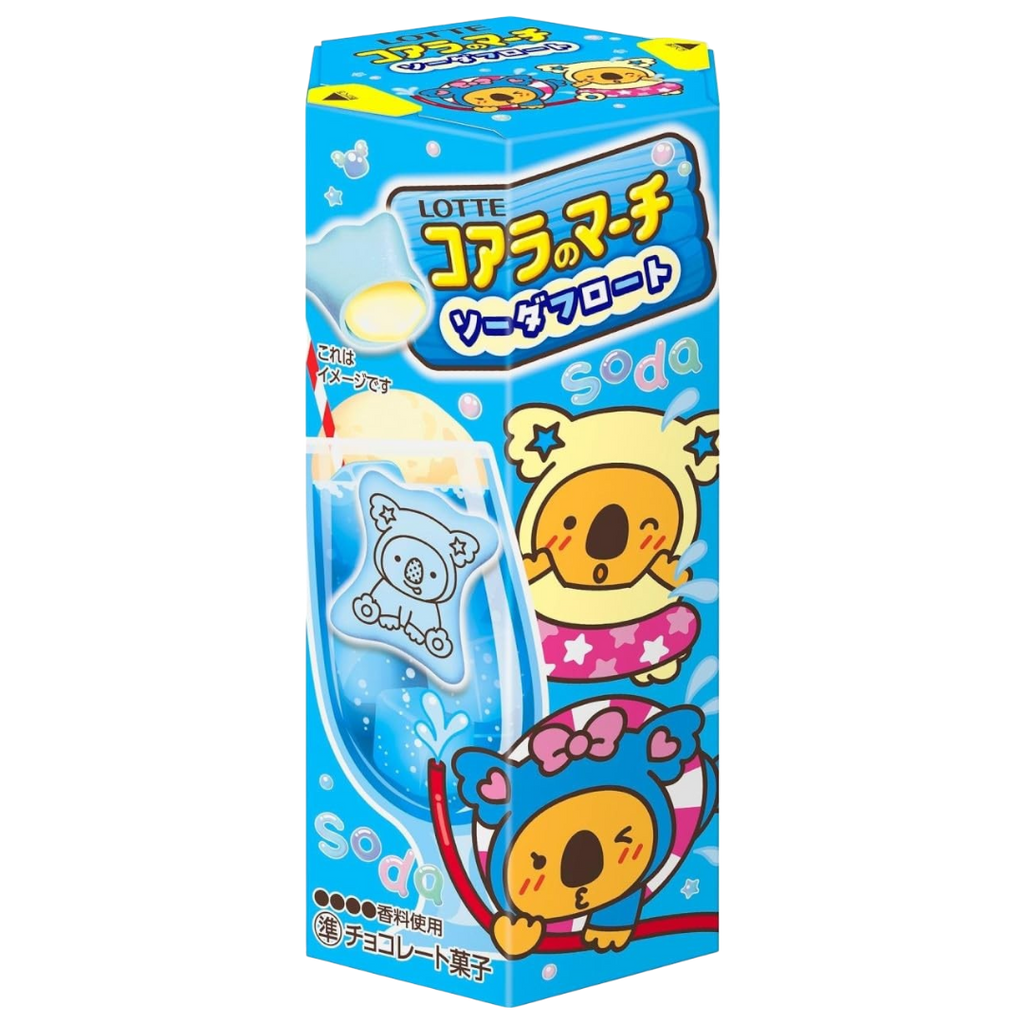 Lotte Koala Soda Float Ice Cream Flavour Filling (Japan) - 1.62oz (46g)