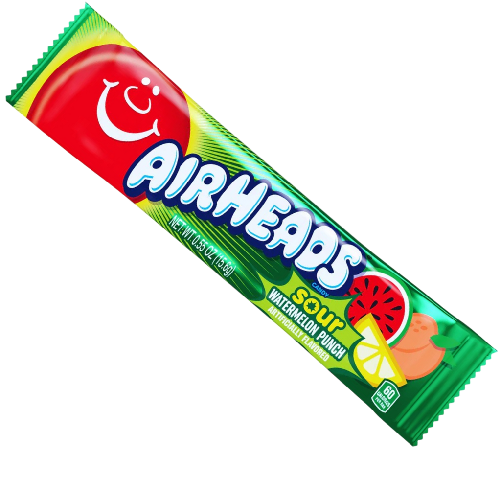 Airheads Sour Watermelon Blast - 0.52oz (15g)