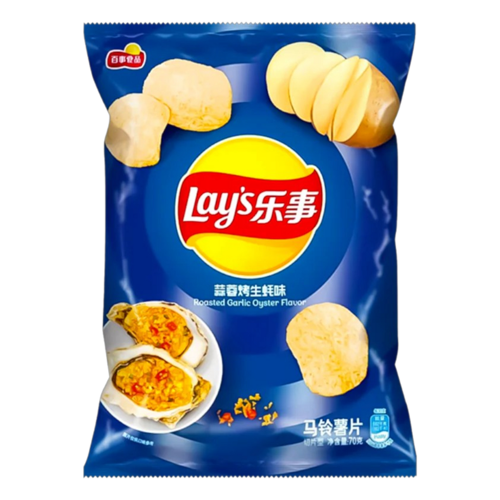 Lay's Roasted Garlic Oyster (China) - 2.46oz (70g)