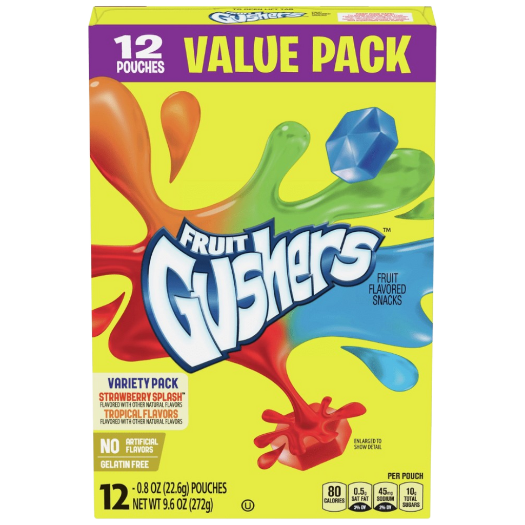 Fruit Gushers Tropical Flavours Share Box - 9.5oz (272g)