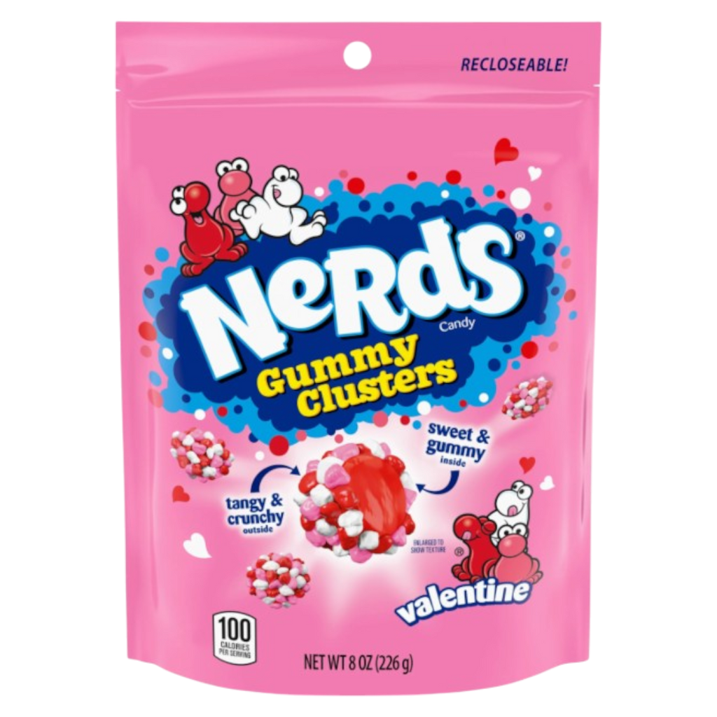 Nerds Valentine's Gummy Clusters Share Bag - 8oz (226g)