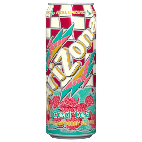 Arizona Raspberry Iced Tea- 22fl.oz (650ml) – Poppin Candy