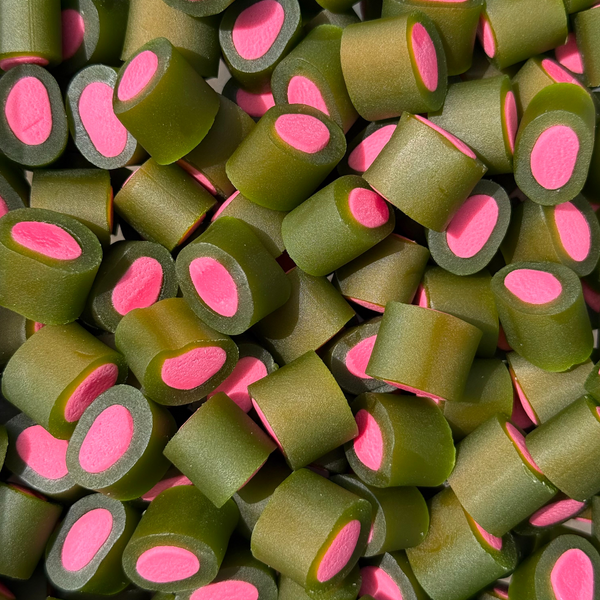Melon Liquorice Bites (Finnish)