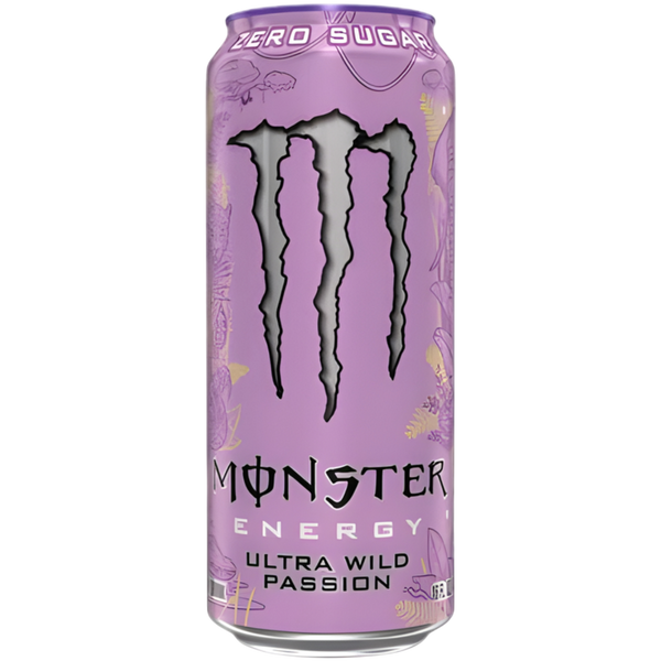 Monster Ultra Wild Passion - 16fl.oz (473ml) – Poppin Candy